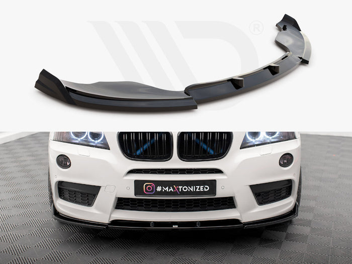 BMW X3 M-Pack F25 Front Splitter - Maxton Design