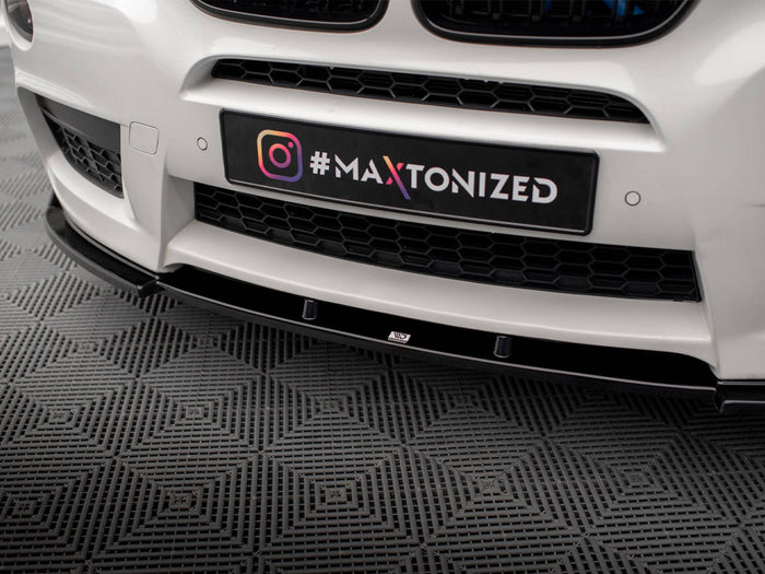BMW X3 M-Pack F25 Front Splitter - Maxton Design