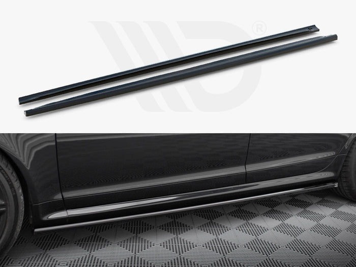 Audi RS6 Avant C6 Side Skirts Diffusers V.2 - Maxton Design