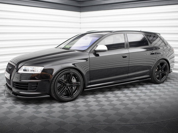 Audi RS6 Avant C6 Side Skirts Diffusers V.2 - Maxton Design