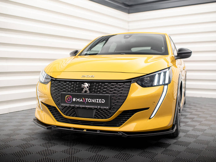 Peugeot 208 GT Mk2 Front Splitter V.1 - Maxton Design