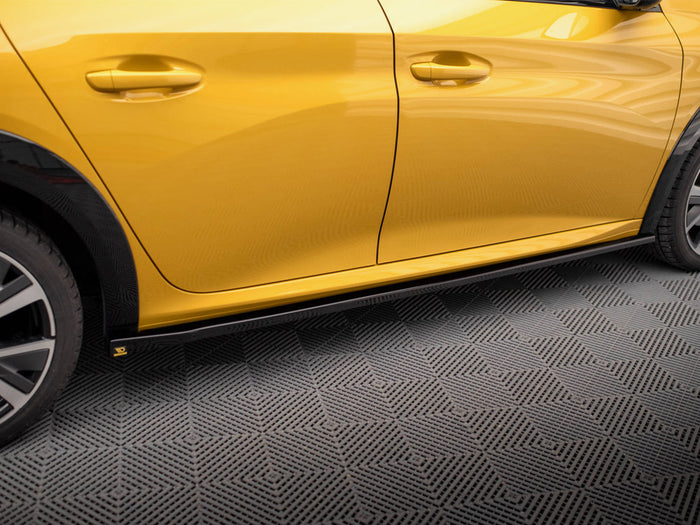 Peugeot 208 GT Mk2 Side Skirts Diffusers - Maxton Design