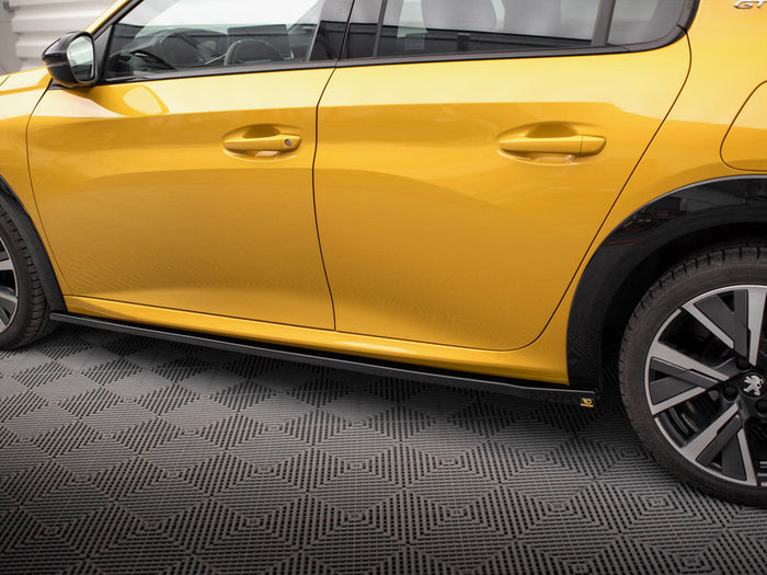 Peugeot 208 GT Mk2 Side Skirts Diffusers - Maxton Design