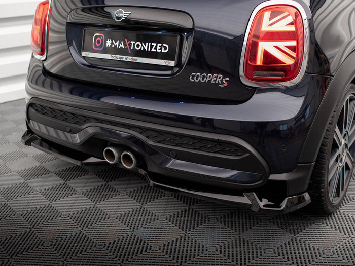 Central Rear Splitter Mini Cooper S F56 Facelift - Maxton Design