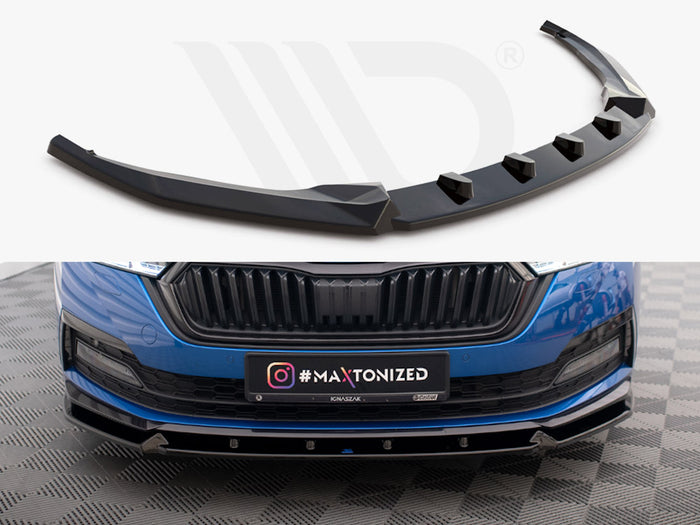 Front Splitter V.1 Skoda Octavia Sportline Mk4 - Maxton Design
