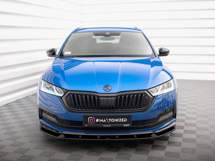 Front Splitter V.1 Skoda Octavia Sportline Mk4 - Maxton Design
