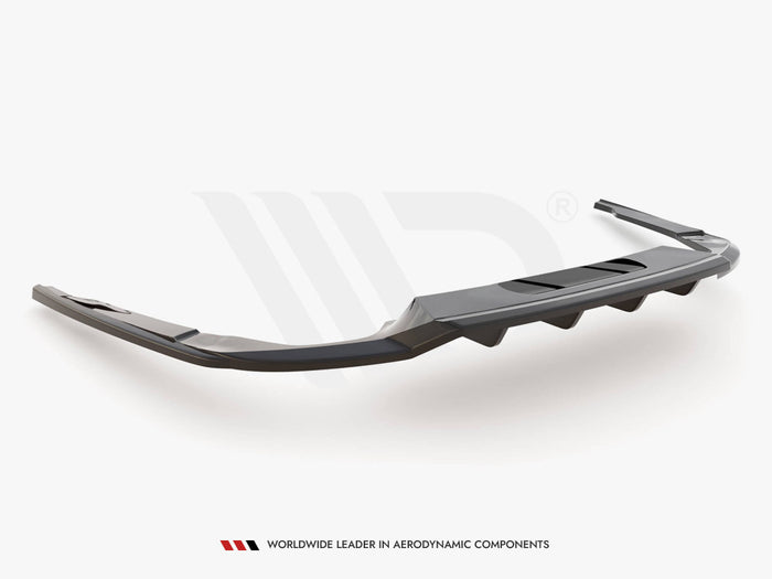 Rear Splitter (Vertical Bars) Skoda Octavia Sportline Mk4 - Maxton Design