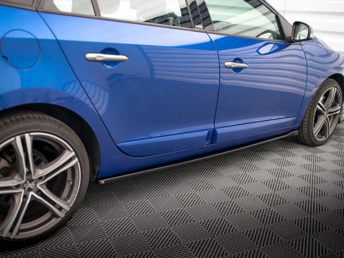 Renault Megane GT Line Grandtour Mk3 Facelift Side Skirts Diffusers - Maxton Design