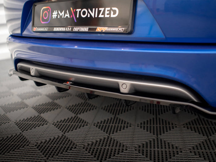 Renault Megane GT Line Grandtour Mk3 Facelift Rear Splitter (Vertical Bars) - Maxton Design