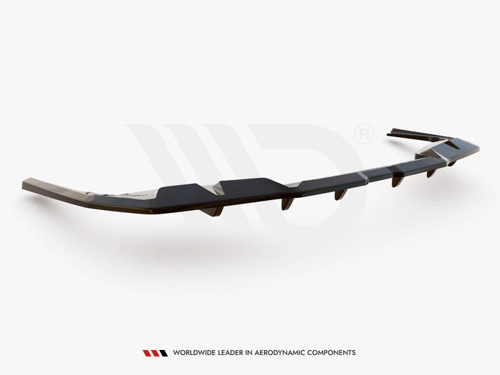 BMW i4 M-Pack G26 Central Rear Splitter (Vertical Bars) V.1 - Maxton Design