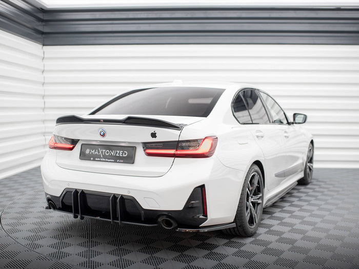 BMW 3 M-Pack G20 / G21 Facelift Rear Side Splitters - Maxton Design