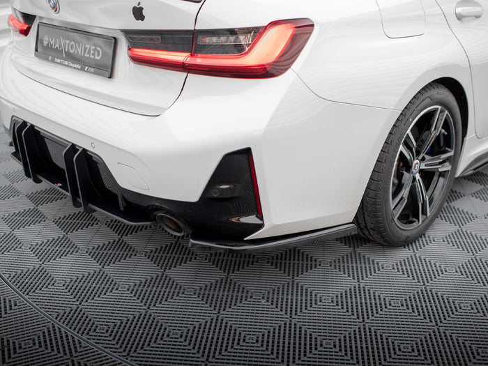BMW 3 M-Pack G20 / G21 Facelift Rear Side Splitters - Maxton Design