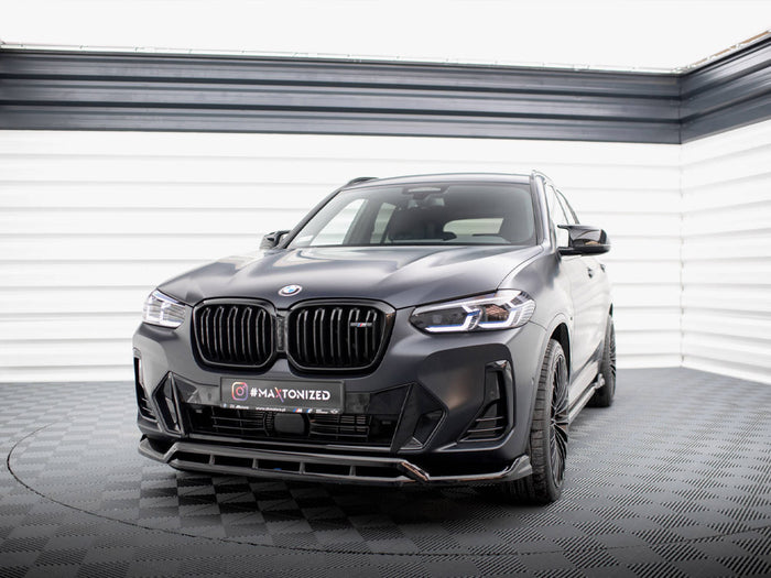 BMW X3 M-Pack G01 Facelift / iX3 M-Pack G08 Facelift Front Splitter - Maxton Design