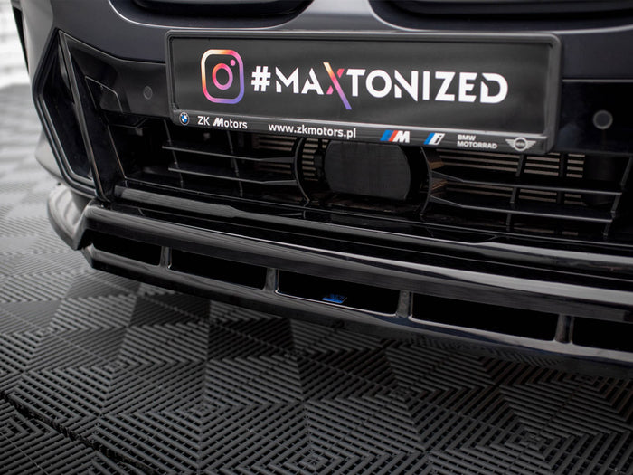 BMW X3 M-Pack G01 Facelift / iX3 M-Pack G08 Facelift Front Splitter - Maxton Design