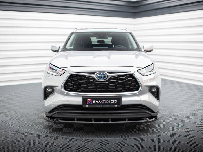 Toyota Highlander Mk4 Front Splitter - Maxton Design