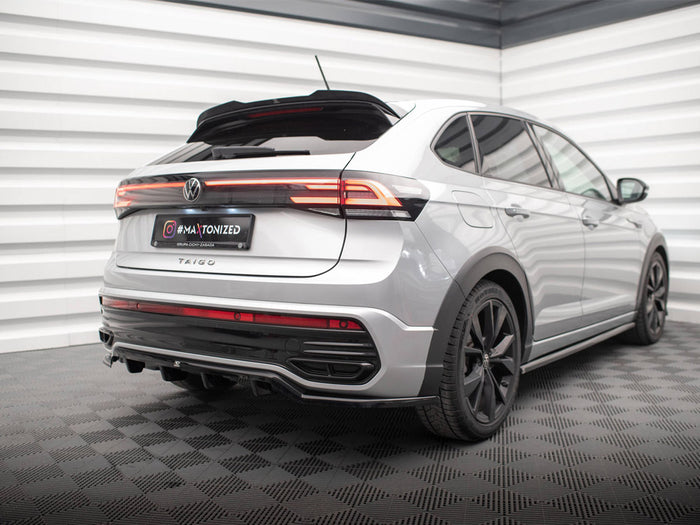 VW Taigo R-Line Mk1 Rear Splitter (Vertical Bars) - Maxton Design