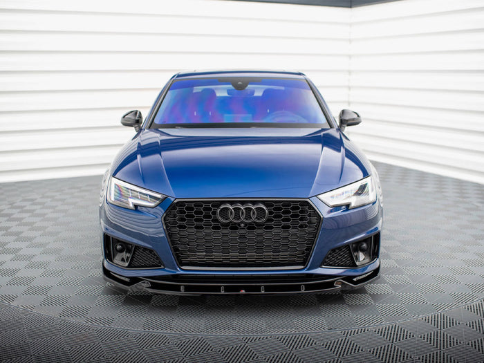 Audi A4 Competition B9 Front Splitter V.1 - Maxton Design