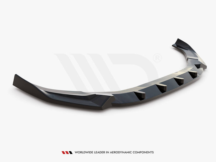 Audi A4 Competition B9 Front Splitter V.1 - Maxton Design