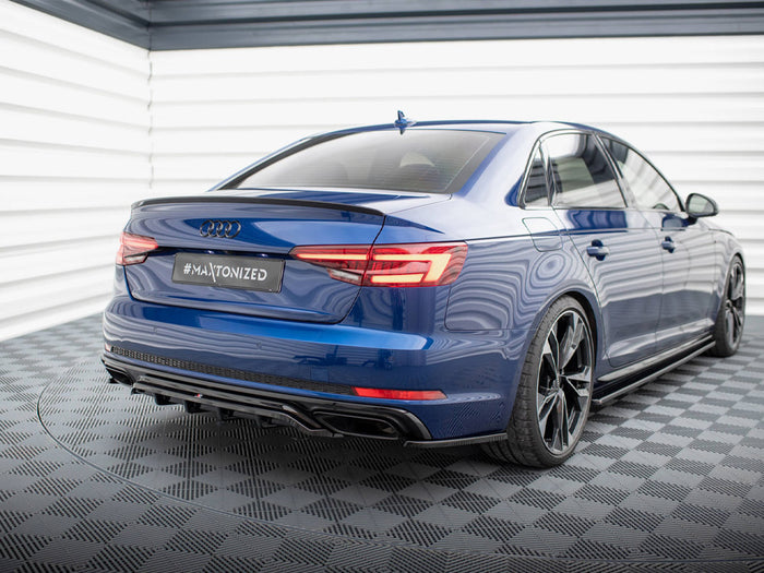 Audi A4 Competition B9 Rear Side Splitters - Maxton Design