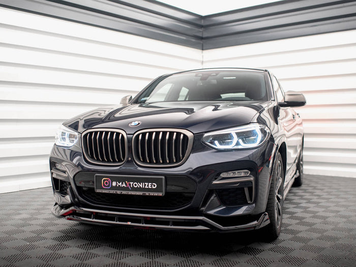 BMW X4 M-Pack G02 Front Splitter V.2 - Maxton Design