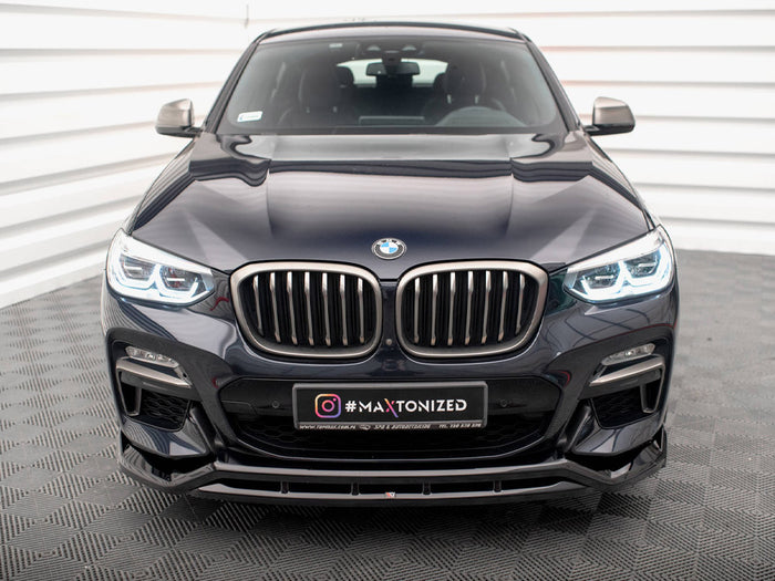 BMW X4 M-Pack G02 Front Splitter V.2 - Maxton Design