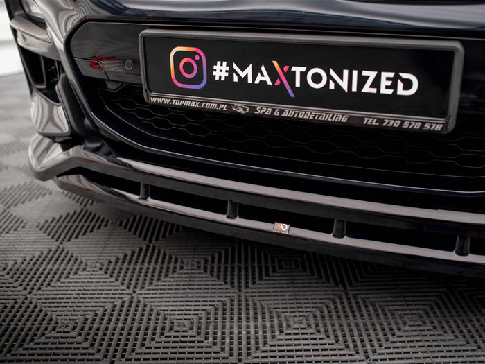 BMW X4 M-Pack G02 Front Splitter V.2 - Maxton Design