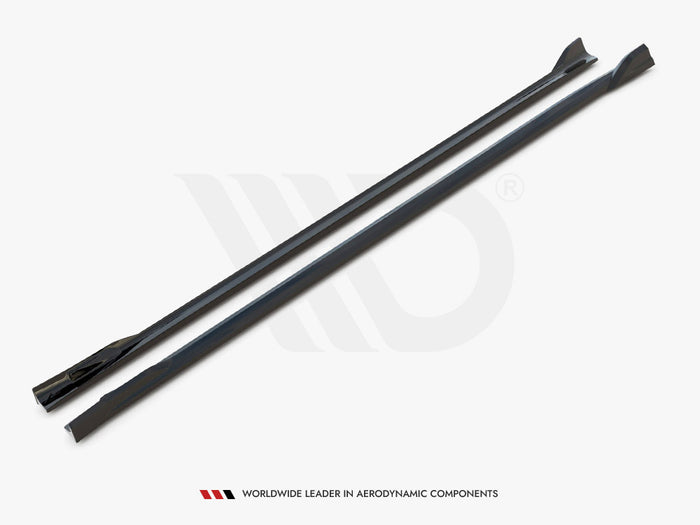 BMW X4 M-Pack G02 Side Skirts Diffusers V.2 - Maxton Design