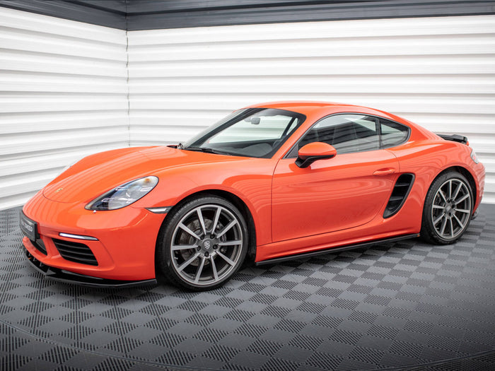 Porsche 718 Cayman 982c Side Skirts Diffusers - Maxton Design
