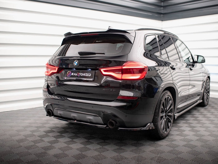 BMW X3 G01 Central Rear Splitter - Maxton Design