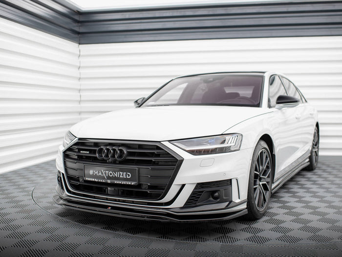 Audi S8 / A8 S-Line D5 Front Splitter V.1 - Maxton Design