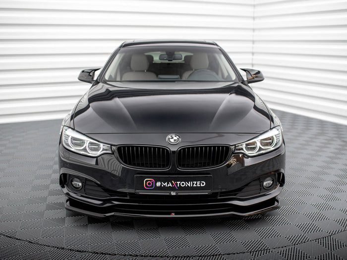 BMW 4 Coupe / Gran Coupe / Cabrio F32 / F36 / F33 Front Splitter V.1 - Maxton Design