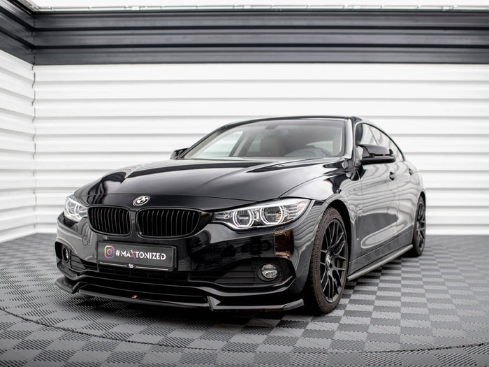 BMW 4 Coupe / Gran Coupe / Cabrio F32 / F36 / F33 Front Splitter V.2 - Maxton Design