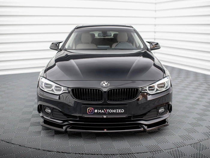 BMW 4 Coupe / Gran Coupe / Cabrio F32 / F36 / F33 Front Splitter V.2 - Maxton Design