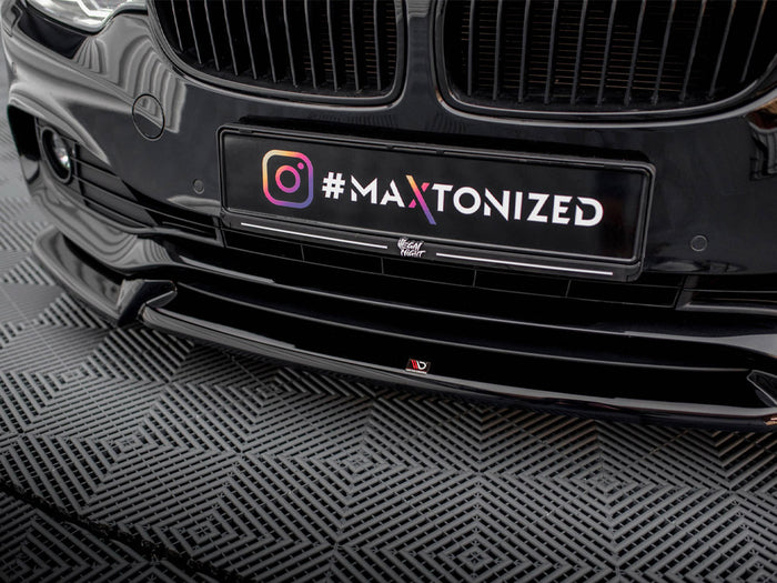 BMW 4 Coupe / Gran Coupe / Cabrio F32 / F36 / F33 Front Splitter V.2 - Maxton Design