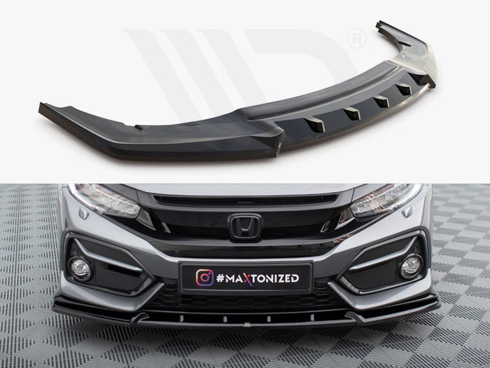Honda Civic Sport Mk 10 Front Splitter - Maxton Design