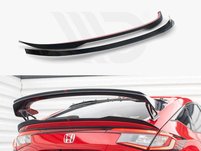 Honda Civic Type-R Mk 11 Lower Spoiler CAP - Maxton Design