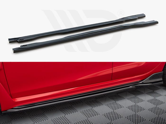 Honda Civic Type-R Mk 11 Side Skirts Diffusers V.1 - Maxton Design