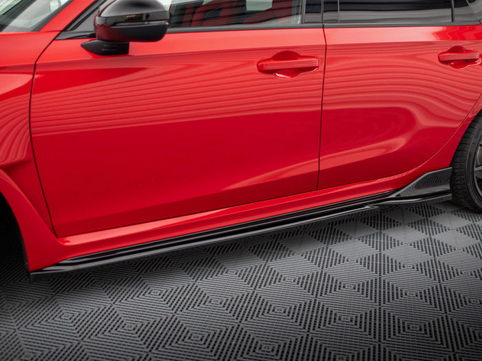 Honda Civic Type-R Mk 11 Side Skirts Diffusers V.1 - Maxton Design
