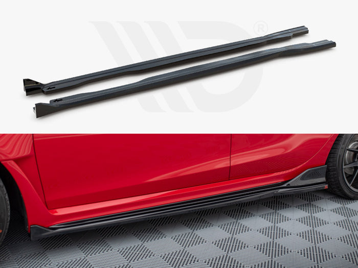 Honda Civic Type-R Mk 11 Side Skirts Diffusers V.2 - Maxton Design