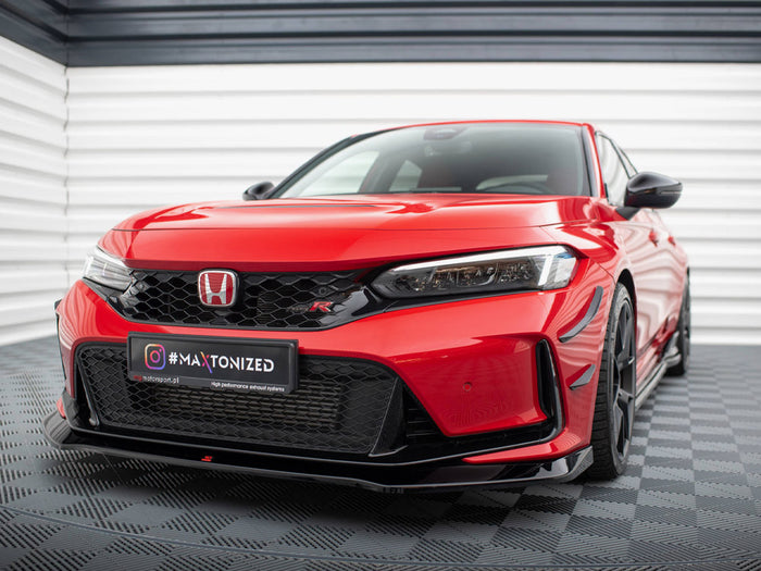 Honda Civic Type-R Mk 11 Front Splitter V.1 - Maxton Design