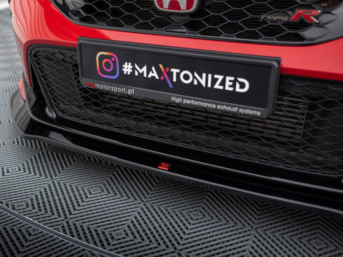 Honda Civic Type-R Mk 11 Front Splitter V.1 - Maxton Design