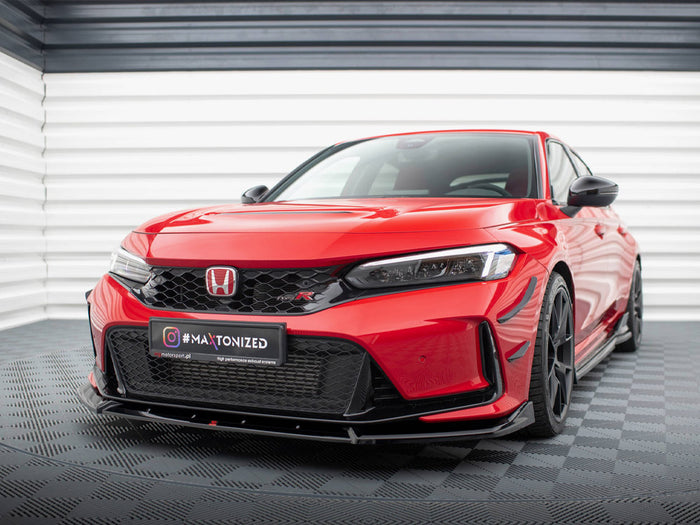 Honda Civic Type-R Mk 11 Front Splitter V.2 - Maxton Design