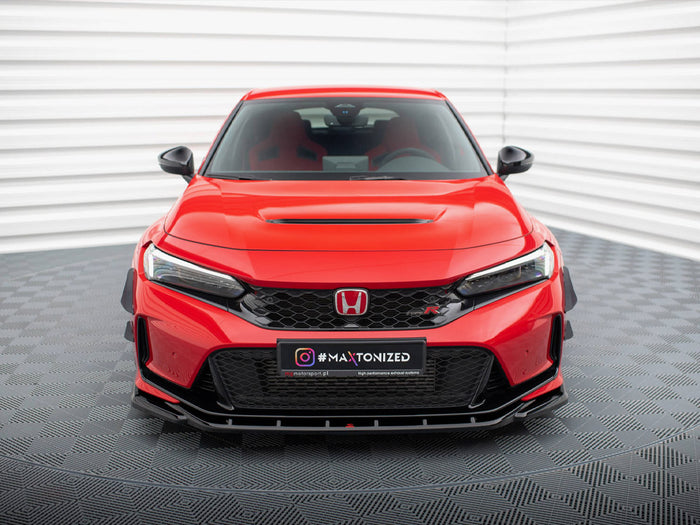 Honda Civic Type-R Mk 11 Front Splitter V.3 - Maxton Design
