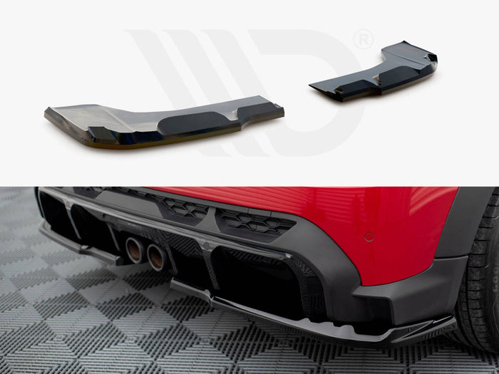 Rear Side Splitters Mini Cooper S John Cooper Works F55 Facelift - Maxton Design
