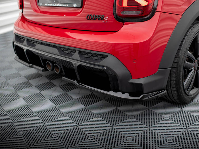 Rear Side Splitters Mini Cooper S John Cooper Works F55 Facelift - Maxton Design