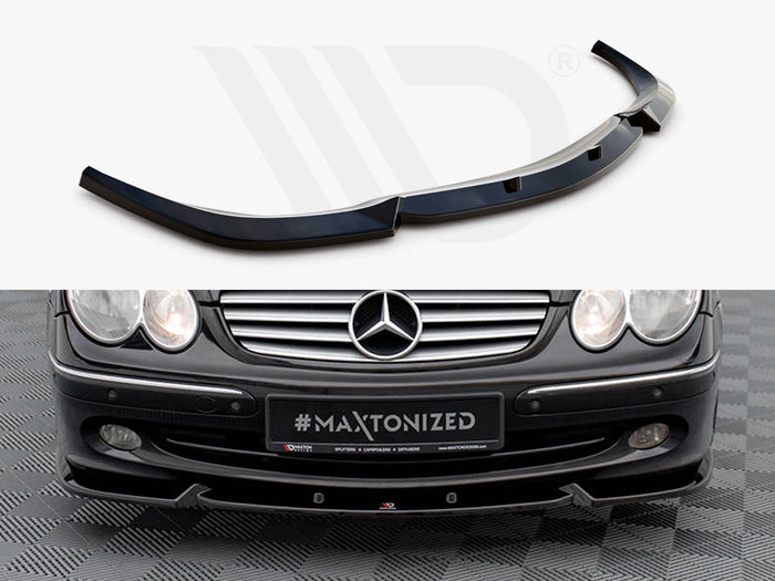 Mercedes CLK W209 Front Splitter V.2 - Maxton Design