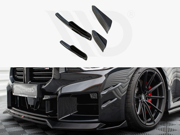 BMW M2 G87 Front Bumper Wings (Canards) - Maxton Design