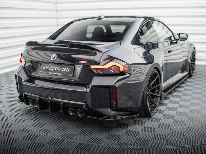 BMW M2 G87 Rear Side Splitters V.3 (For rear valance v.1) - Maxton Design