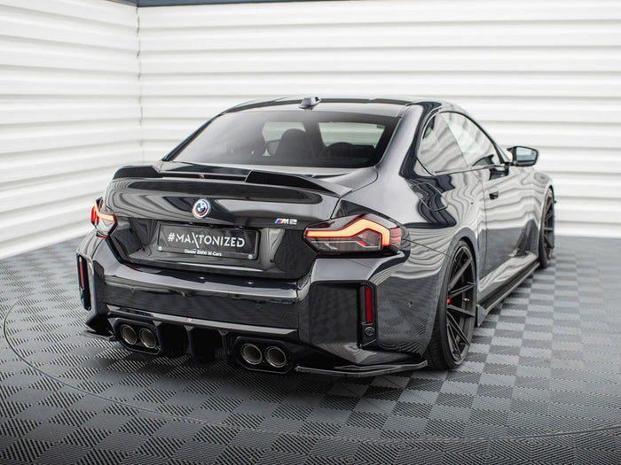 BMW M2 G87 Rear Side Splitters V.5 (For rear valance v.2) - Maxton Design