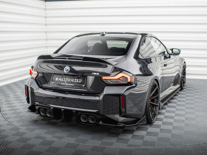 BMW M2 G87 Rear Side Splitters V.6 (For rear valance v.2) - Maxton Design
